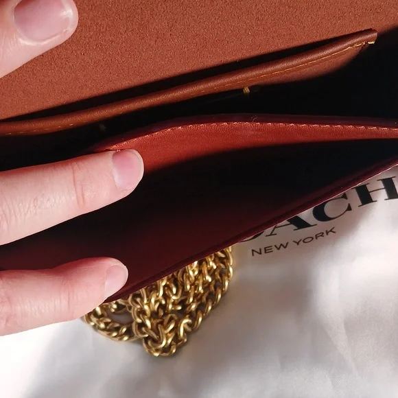 Coach Tabby Chain Crossbody Bag 19 - Picture 12 of 14